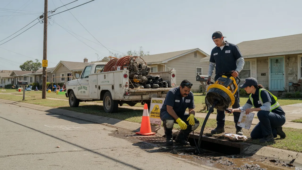 Drain Cleaning in Waelder, TX near me
